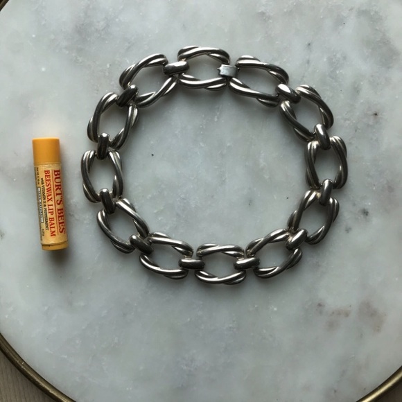 Silver Chain Detail Necklace - Picture 5 of 5